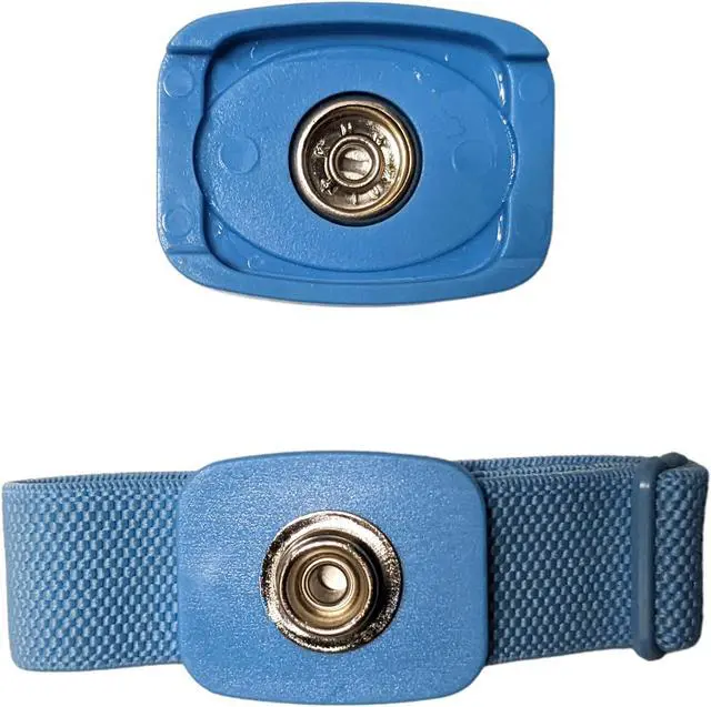 Alt view image 2 of 5 - Adjustable Cordless Anti-Static Wrist Strap with Optional Cord