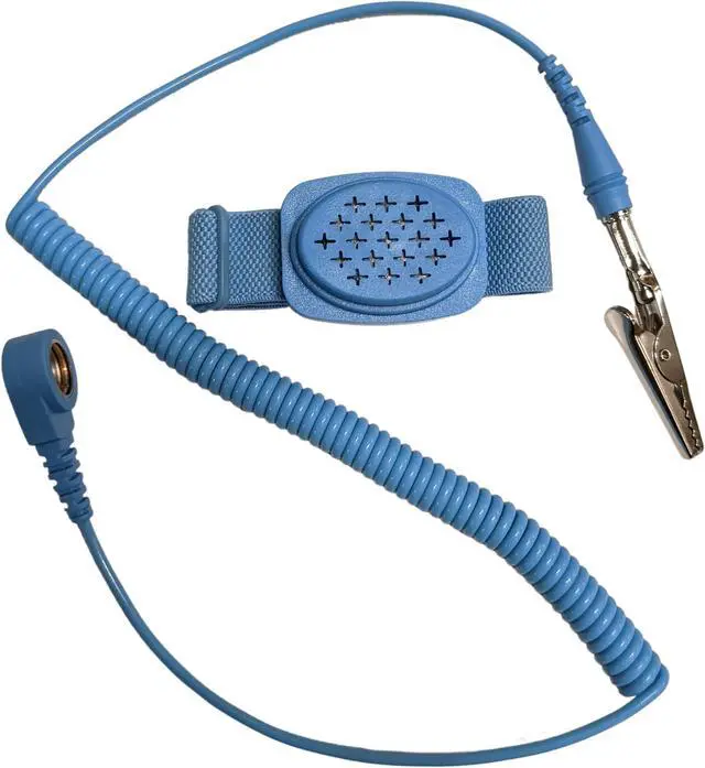 Alt view image 3 of 5 - Adjustable Cordless Anti-Static Wrist Strap with Optional Cord