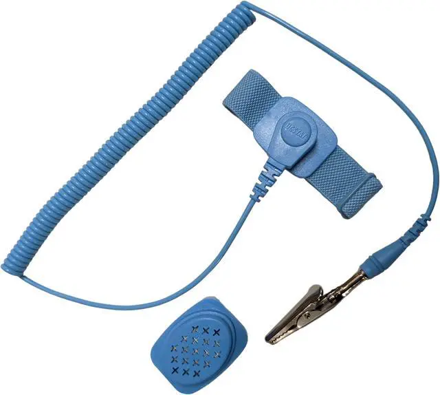 Alt view image 4 of 5 - Adjustable Cordless Anti-Static Wrist Strap with Optional Cord