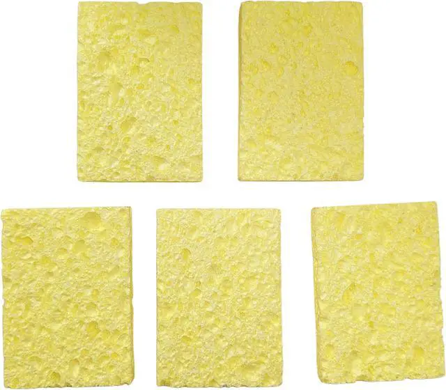 Main image of 5 Pack Soldering Iron Tip Cleaning Sponge for 060842 (Each Sponge Measures 2" x 2.75" x 0.40")