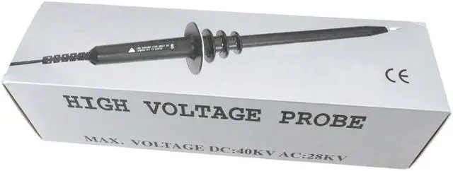Alt view image 5 of 5 - High Voltage Probe 40,000 Volts Max DC, 28,000 Volts Max AC (50/60 Hz)