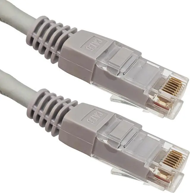 Main image of 15 Foot Gray CAT6 Network Cable - UL listed, CSA approved, and ETL CAT6 certified