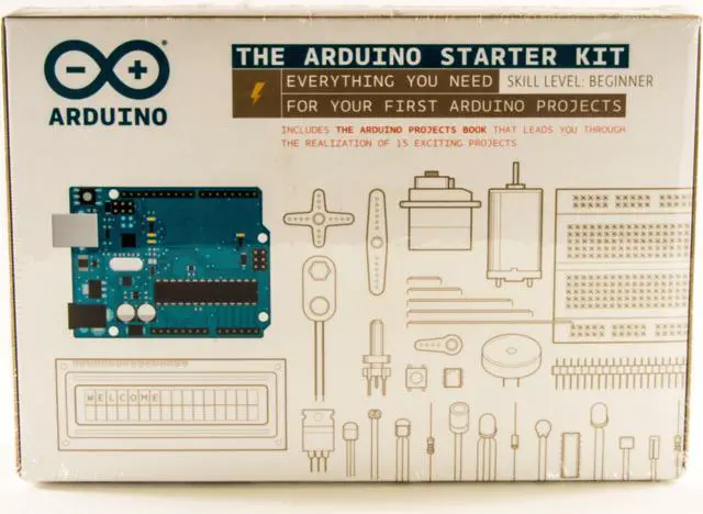 Alt view image 11 of 12 - The Arduino Starter Kit (Official Kit from Arduino with 170-page Arduino Projects Book)