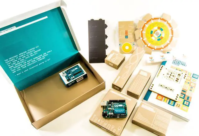 Alt view image 10 of 12 - The Arduino Starter Kit (Official Kit from Arduino with 170-page Arduino Projects Book)