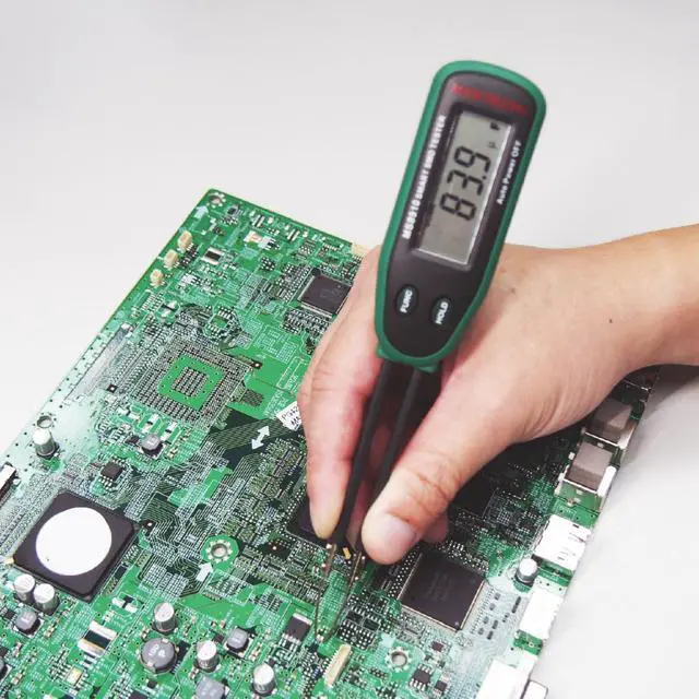 Alt view image 2 of 7 - Mastech MS8910 SMD R/C Resistance Capacitance Meter Tester Auto Scan