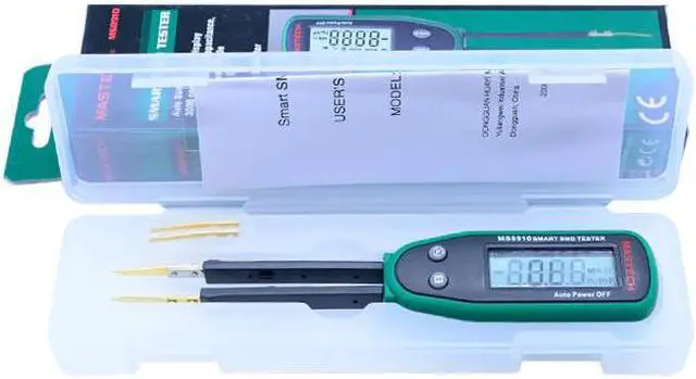 Alt view image 3 of 7 - Mastech MS8910 SMD R/C Resistance Capacitance Meter Tester Auto Scan