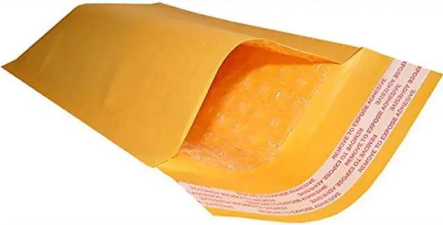Alt view image 3 of 7 - iMBAPrice #000 4 X 8 Kraft Bubble Mailers Padded Envelopes, Total 50 Envelope