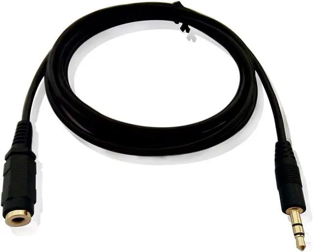 Alt view image 4 of 5 - iMBAPrice iMBA-PS-06MF 6-Feet Gold Plated 3.5mm Male to 3.5mm Female Extension Stereo Audio Cable