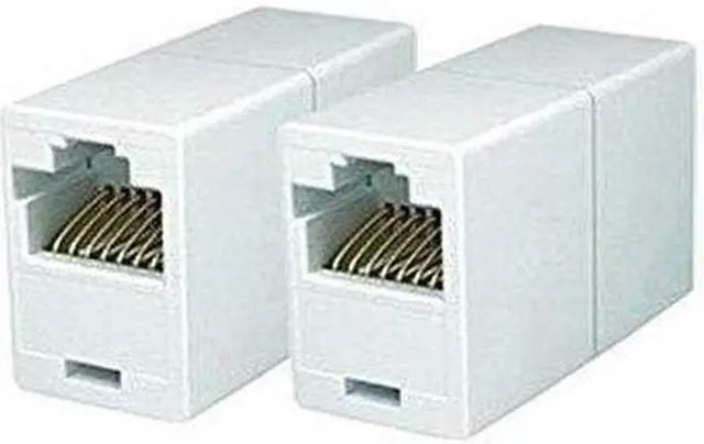 Alt view image 2 of 4 - iMBAPrice RJ45 Coupler - (Pack of 25) Cat5e Ethernet Cable Extender Female to Female Straight Modular Inline Coupler