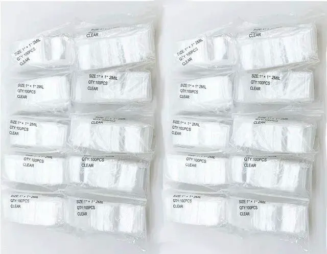 Main image of Mini Zip Lock Bags 1 X 1 Inch (2000 Bags)