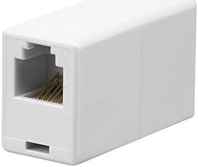 Alt view image 2 of 2 - iMBAPrice RJ12 / RJ11 6P6C Straight Telephone Inline Coupler (5 Pack)