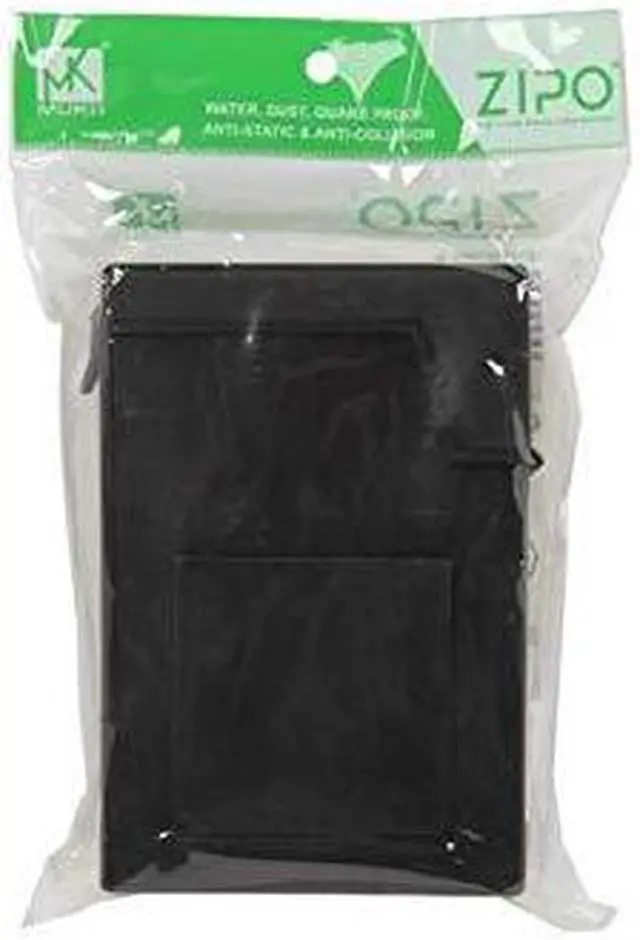 Alt view image 2 of 4 - iMBAPrice Zipo 3.5" Stackable Hard Drive Protector Case - 3.5-Inch IDE/SATA HDD Storage Box (Pack of 1) Black