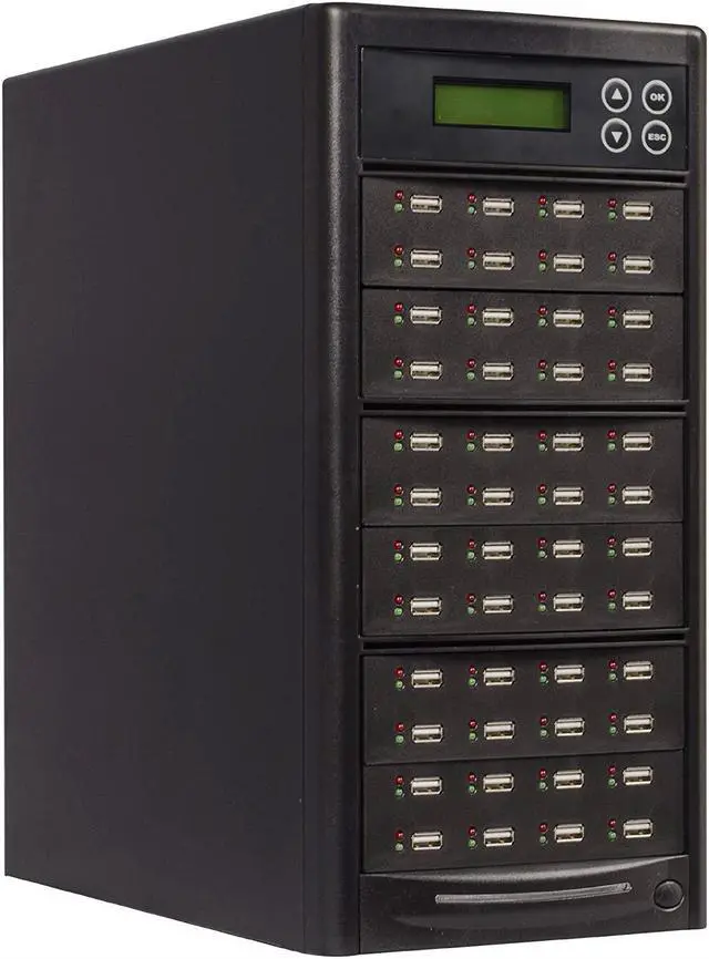 Alt view image 3 of 3 - BestDuplicator Premium-M Series - 47 Target (1 to 47) USB Duplicator/Multiple Flash USB Card Copier
