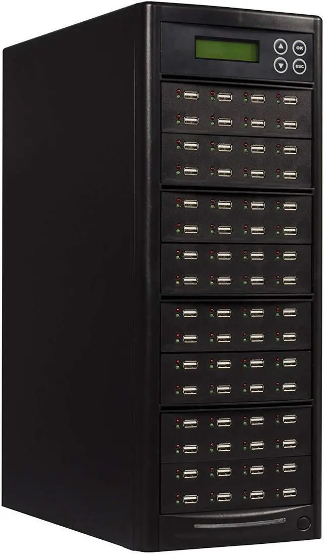 Alt view image 3 of 3 - BestDuplicator Premium-M Series - 63 Target (1 to 63) USB Duplicator/Multiple Flash USB Card Copier