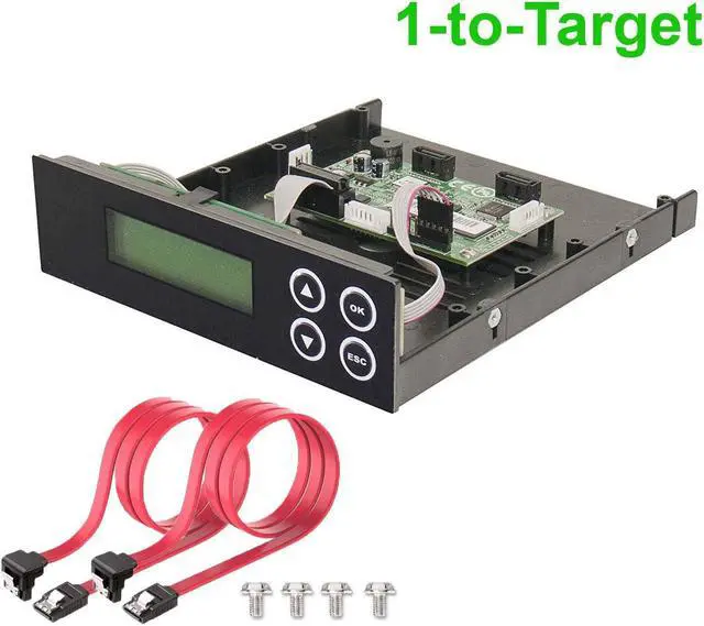Alt view image 3 of 5 - Bestduplicator Premium Series - SATA CD/DVD/Blu Ray Duplicator Controller (1 to 3) Target - Supports Lightscribe w/128MB Buffer Memory