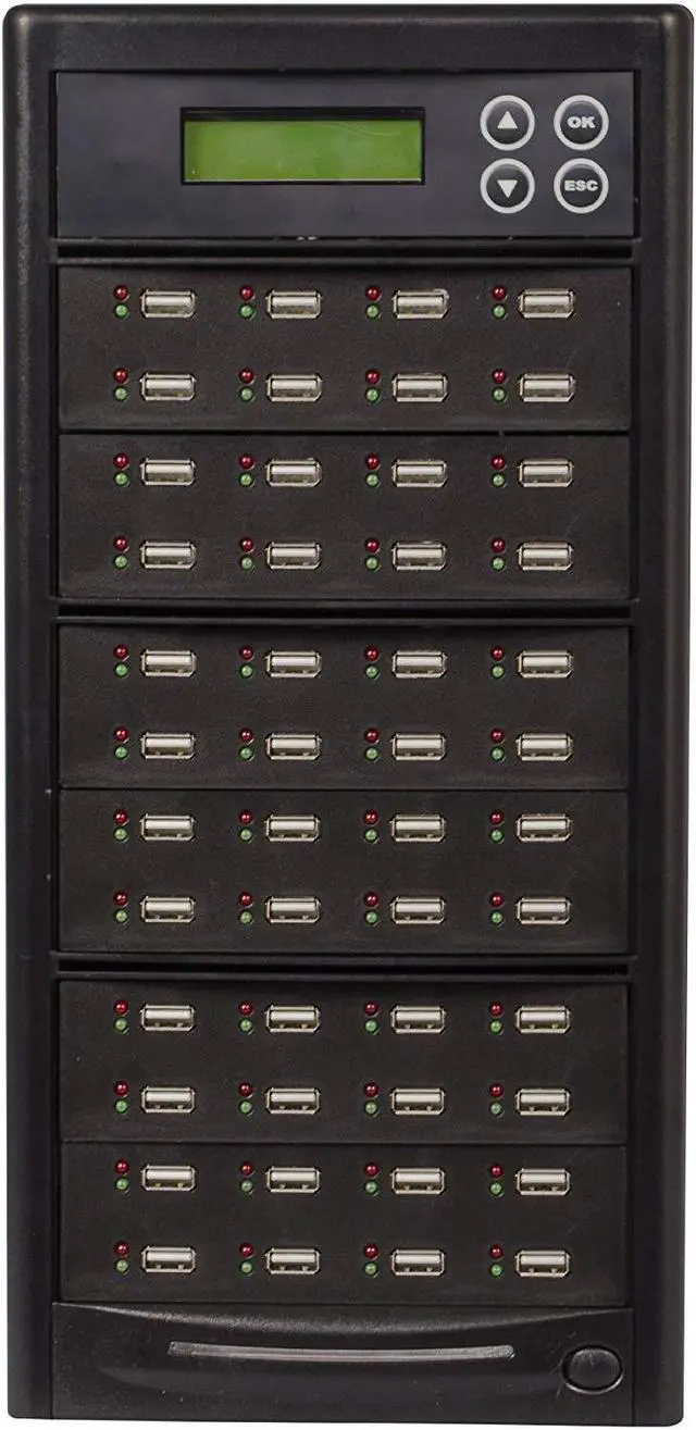 Alt view image 2 of 3 - BestDuplicator Premium-M Series - 47 Target (1 to 47) USB Duplicator/Multiple Flash USB Card Copier