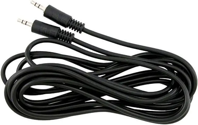 Alt view image 3 of 5 - Cables Unlimited 6 feet 3.5mm Male to Male Stereo Audio Cable with nickel plated Plugs for DVD players, laptops, portable CD