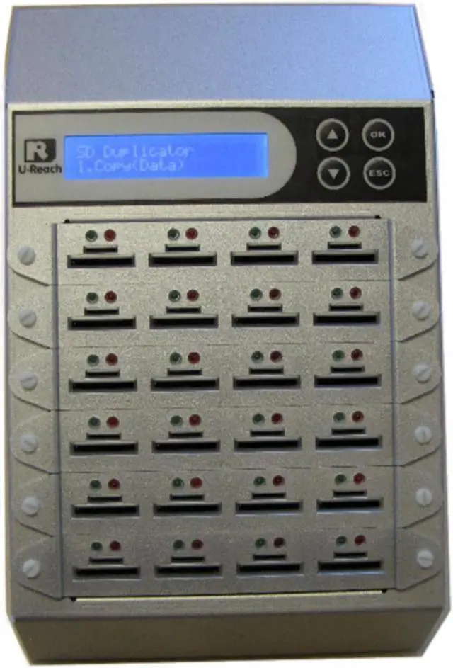 Alt view image 2 of 3 - U-Reach Combo924 SD and micro SD 1:23 Flash Duplicator