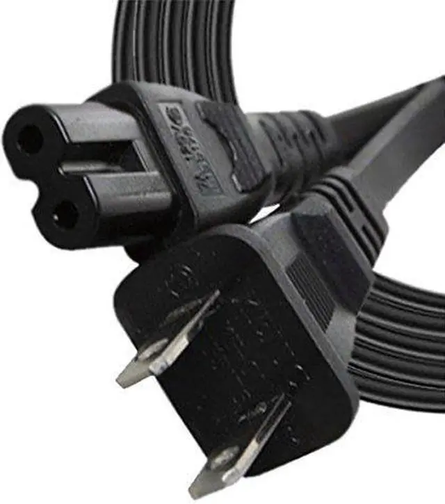 Main image of iMBAPrice (15 Feet) Extra Long 2-Prong AC Power Cable Cord for Vizio Smart TV/Led TV/E Series/M Series (UL Listed)