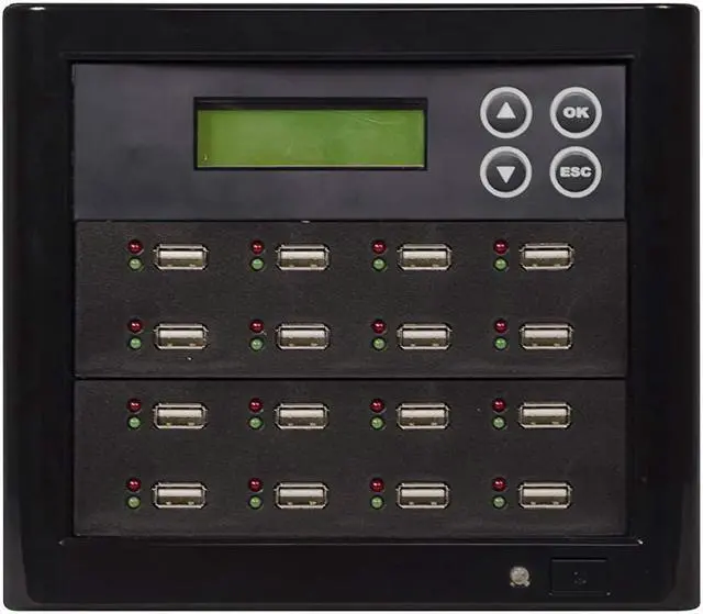 Alt view image 2 of 3 - BestDuplicator Premium-M Series - 15 Target (1 to 15) USB Duplicator/Multiple Flash USB Card Copier