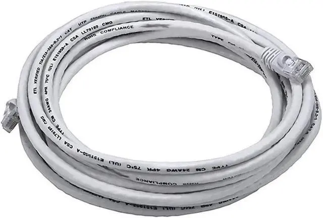 Main image of iMBAPrice - Cat5e Molded Network Patch Cable (14 Feet, White)