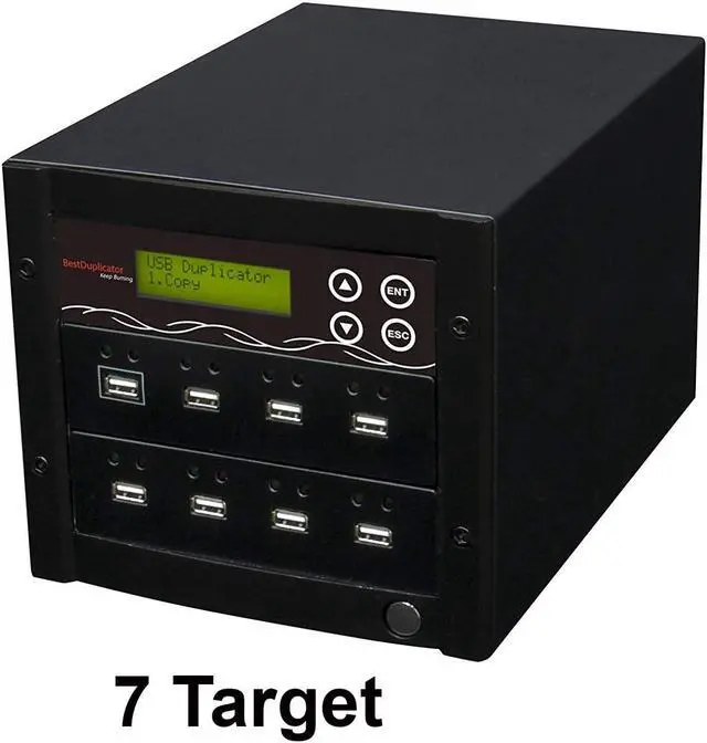 Alt view image 2 of 4 - Bestduplicator BD-USB-15T 15 Target Standalone 1 to 15 USB Flash Drive Duplicator/Multiple Flash USB Card Copier