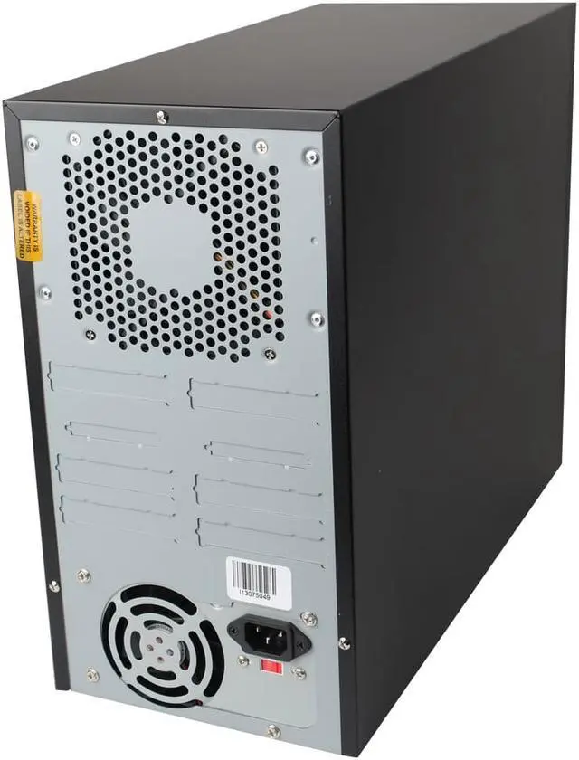 Alt view image 2 of 3 - nioDrive1 to 5 Target DVD Cd Duplicator DVDRW Burners Duplication Controller, Standalone Copier Tower Dvd Recorder Black