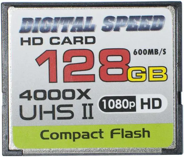 Main image of Digital Speed 4000X 128GB Professional High Speed Mach III 600MB/s Error Free CF