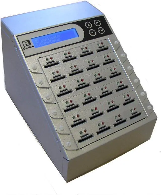 Alt view image 3 of 3 - U-Reach Combo924 SD and micro SD 1:23 Flash Duplicator