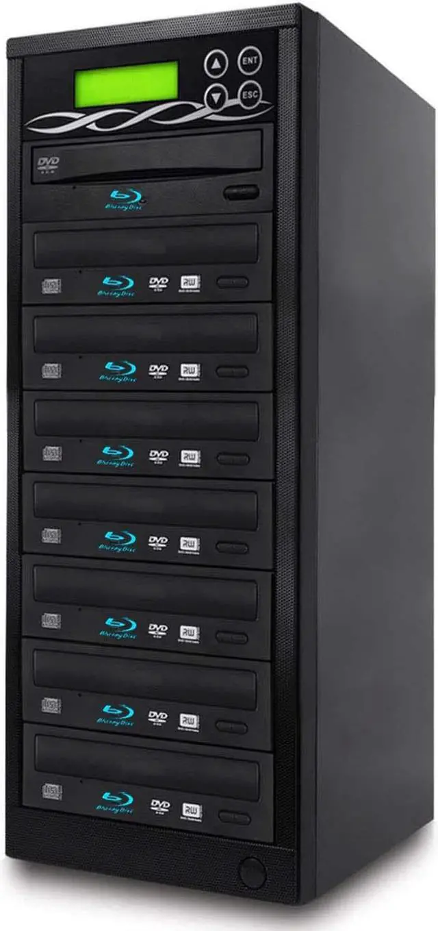 Alt view image 4 of 4 - BestDuplicator 1 to 7 Blu-ray BD BDXL M-Disc CD DVD Duplicator