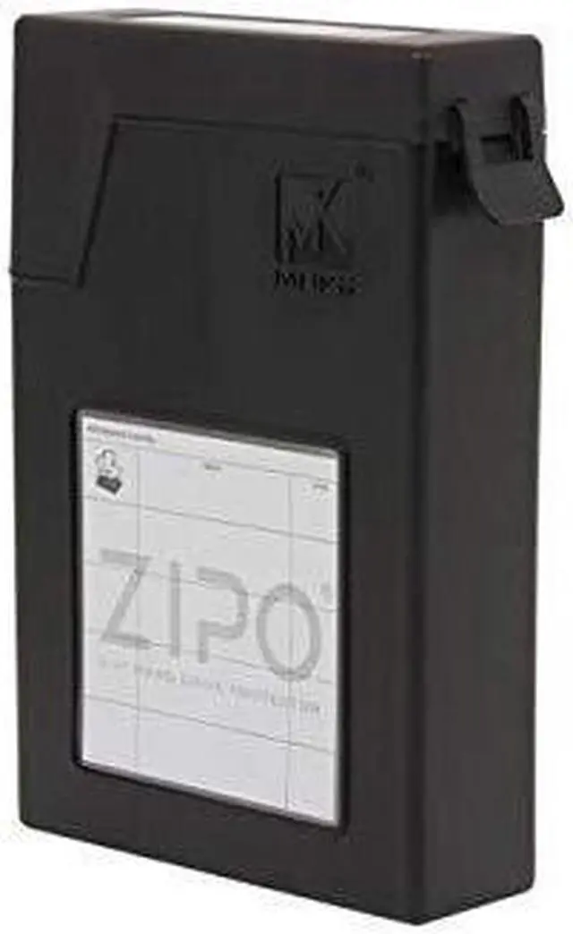 Alt view image 3 of 4 - iMBAPrice Zipo 3.5" Stackable Hard Drive Protector Case - 3.5-Inch IDE/SATA HDD Storage Box (Pack of 1) Black
