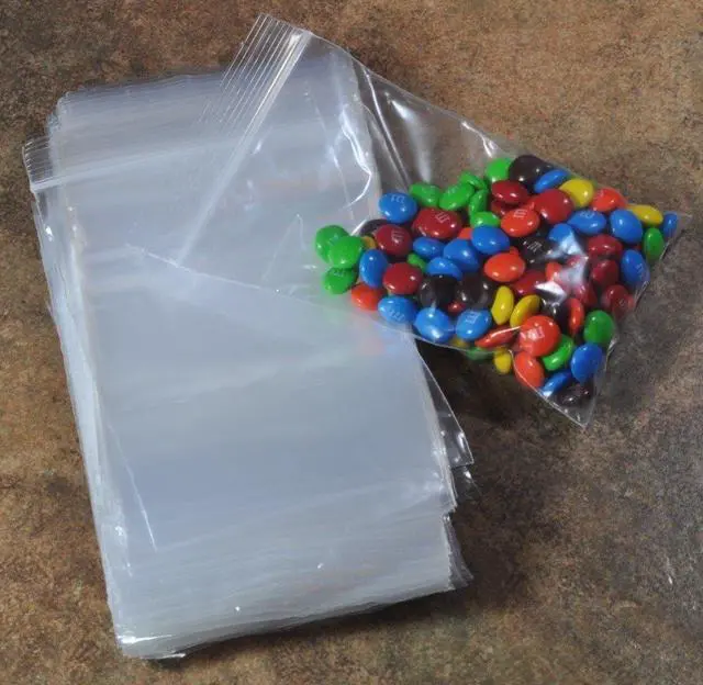 Alt view image 2 of 4 - PREMIUM High Quality 2X, 1000 CLEAR Reclosable Zipper Bags 4'' x 6'' - 2 mil thick (75mm x 100mm)