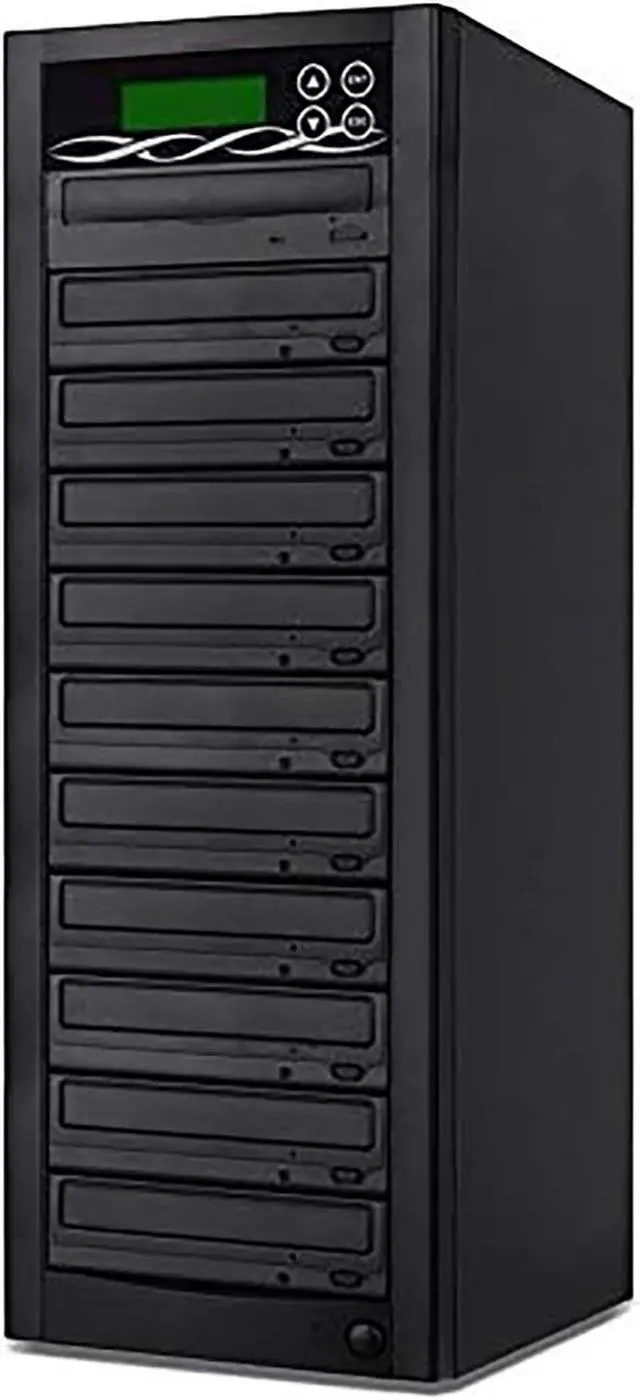 Alt view image 2 of 2 - BestDuplicator Pro HD Series - 10 Target External Disc DVD/CD Duplicator with 500GB Hard Disk Drive,built-in 24X BD Certified Burners