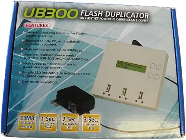 Alt view image 2 of 3 - UB300--U-Reach 1:2 Portable USB Flash Duplicator