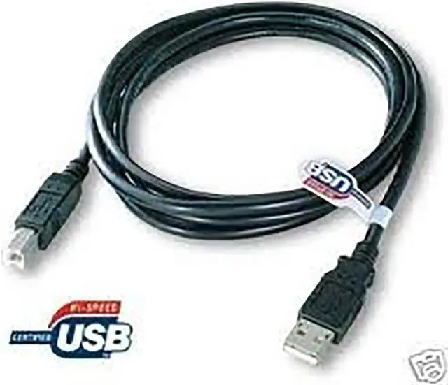Alt view image 2 of 5 - iMBAPrice High Speed USB 2.0 Printer Cable A to B for for HP, Canon, Lexmark, Epson, Dell, Samsung, Brother, Fujitsu, Hi