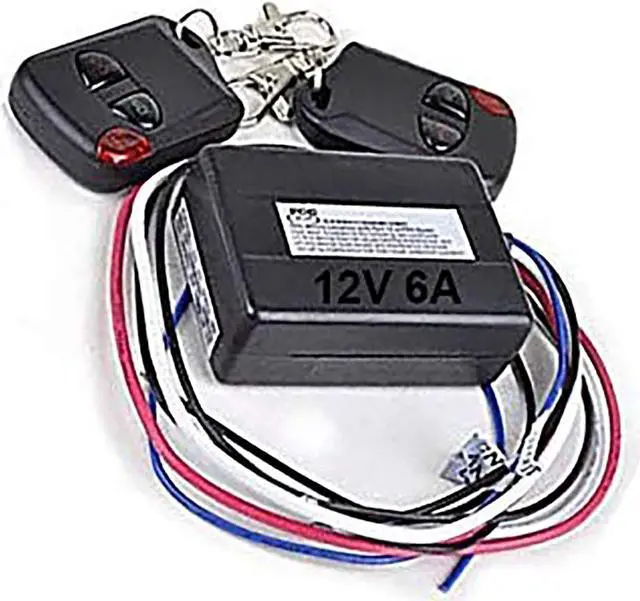 Alt view image 5 of 6 - iMBAPrice Heavy Duty 12V, 6 Amps Car and Boat Remote - Channel Wireless Control On/Off
