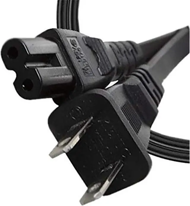 Main image of iMBAPrice (3 Feet) 2-Prong AC Power Cord Cable for Vizio Smart TV/Led TV/E Series/M Series (UL Listed)