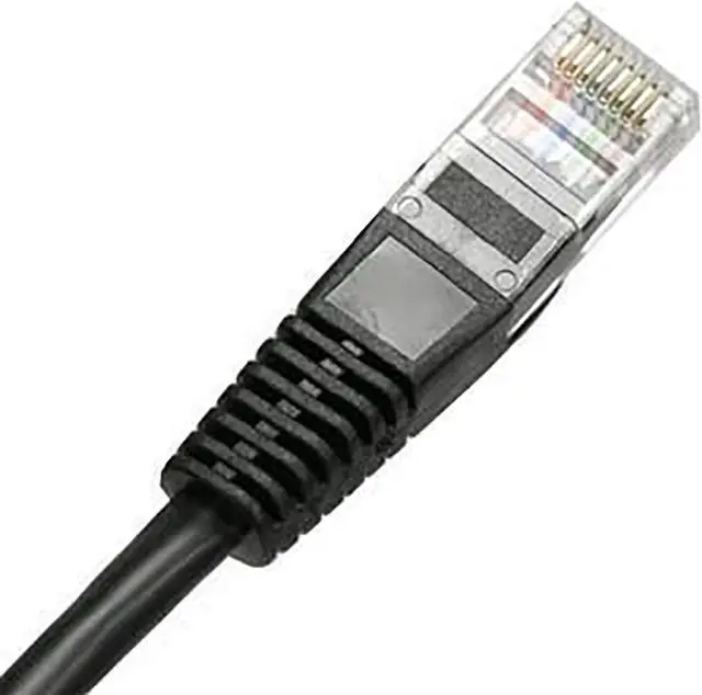 Alt view image 2 of 4 - iMBAPrice - Snagless Cat6 Ethernet Network Patch Cable RJ45 (14 Feet, Black)