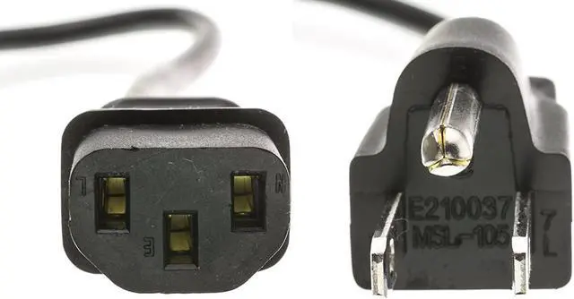Alt view image 2 of 4 - Amamax AC Power Cord Cable 6FT for VIZIO TV with Life Time Warranty by iMBAPrice