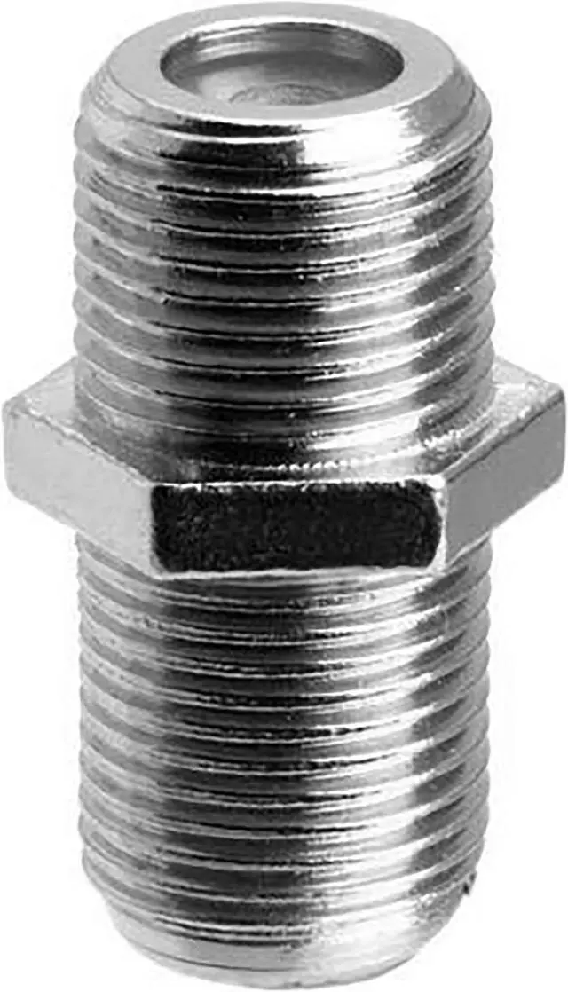Alt view image 2 of 2 - iMBAPrice (100 Pack) F-Pin Coupler, Female / Female. F Type Connectors
