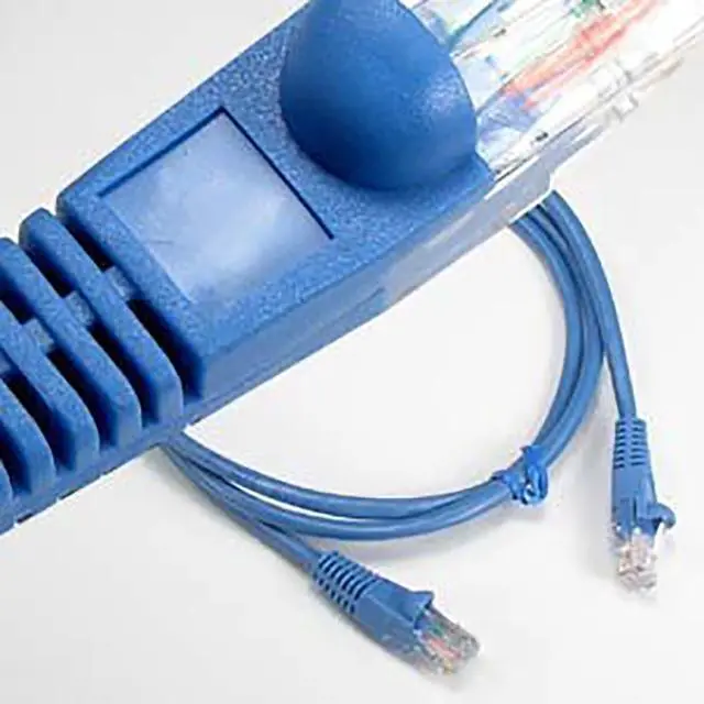 Alt view image 2 of 2 - iMBAPrice (Pack of 2) Blue 150 Feet CAT5e RJ45 Patch Ethernet Network Cable For PC, Mac, Laptop, PS2, PS3, XBox, and XB