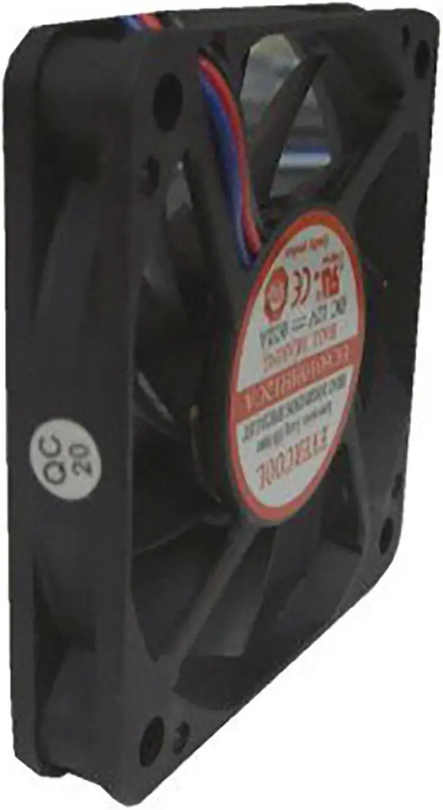 Alt view image 2 of 2 - Evercool 60 x 60 x 10mm High-Speed Fan 3pin, EC6010HH12CA