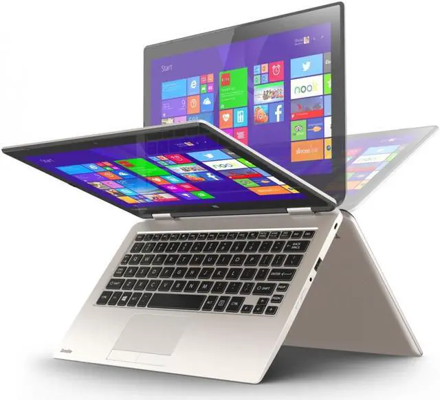 Main image of TOSHIBA Satellite Radius 15 4K Intel Core i7-5500U 8GB Memory 1TB HDD Intel HD Graphics 5500 15.6" Touch Screen 3840 x 2160 Convertible Ultrabook Windows 10 Home 64-Bit P55W-C5208X-4K