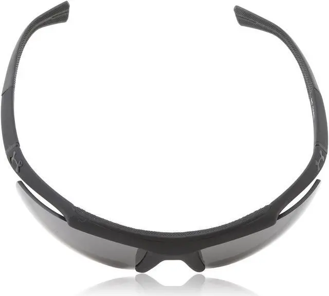 Alt view image 4 of 5 - Under Armour UA Core Sport Sunglasses Satin Black Frame Grey ANSI Z87.1 Lens