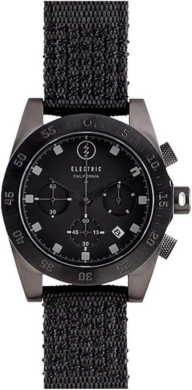 Main image of Electric Men's EW0030020005 DW01 Nato Band Analog Display Japanese Quartz Black Watch