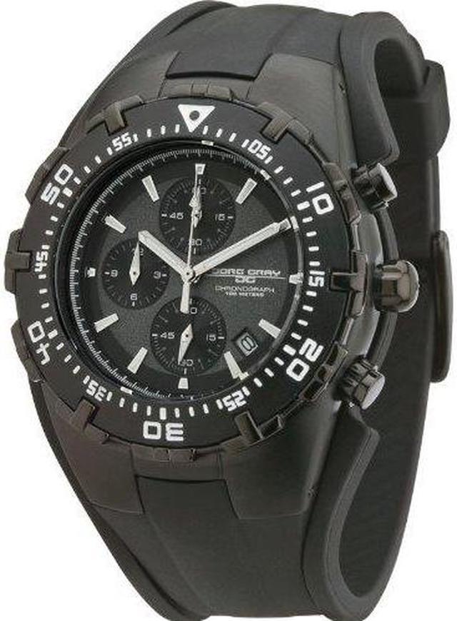 Jorg Gray JG8500-24 Black Chronograph Men's Watch Steel – Sportique