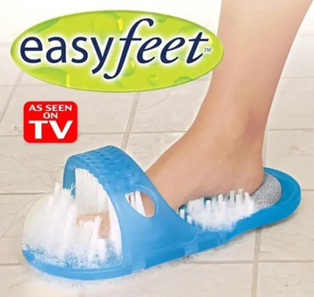 Alt view image 7 of 13 - EASY FEET foot cleaning system ~ Cleans, Exfoliates & Massages ~ As Seen on TV >