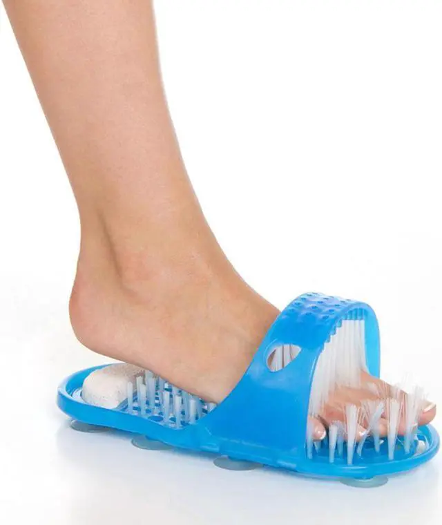 Alt view image 3 of 13 - EASY FEET foot cleaning system ~ Cleans, Exfoliates & Massages ~ As Seen on TV >