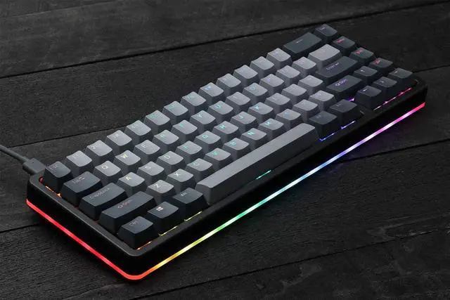 Alt view image 7 of 7 - DROP ALT High-Profile Mechanical Keyboard  65% (67 Key) Gaming Keyboard, Hot-Swap Switches, Programmable Macros, RGB LED Backlighting, USB-C, Doubleshot PBT, Aluminum Frame (Cherry MX Brown, Black)