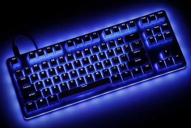 Alt view image 7 of 7 - Drop Skylight Series Keycap Set  Doubleshot PBT, OEM Profile, Shine-Through, Backlit, for Cherry MX Switches & Clones, and CTRL, ALT, ENTR, TKL, and 61, 87, 104, and 108-key layouts (Black)